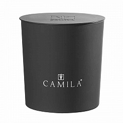 CAND.200GR D.9 H.9 CM OPACO NERO FRAG. LIQUIRIZIA 35ORE CIRC