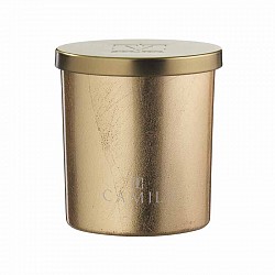 CAND.140GR D.7.5 H.8 CM FOGLIA ORO FRAG. LIMONE E ZENZERO 28