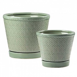V.SALVIA SET CERAM EST CM20,7X20,7XH.18,4+15,5X15,5XH13,6INT18,5 X H17+13,5XH.12
