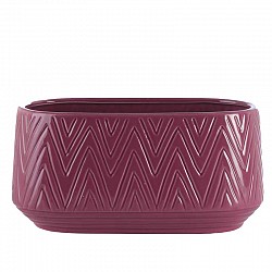 PRUGNA VASO CERAMICA  EST D.11 H.10.5 CM INT.D.9 H.9.5 CM