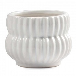 CAND. 120 GR 10% MELOGRANO BIANCO VASO CERAMICA EST.CM.9,5 X 9,5 X H.7,2 INT.7 X