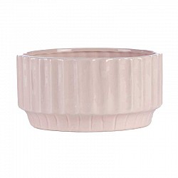 ROSA VASO CERAMICA  EST D.15.5 H.7.5CM.INT.D.14 H.6.5
