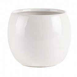 BIANCO SFERA  CERAMICA EST.D 14 H.12.5 CM. INT.D,11.5 H.11