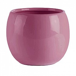 PRUGNA SFERA  CERAMICA EST.D 14 H.12.5 CM. INT.D,11.5 H.11