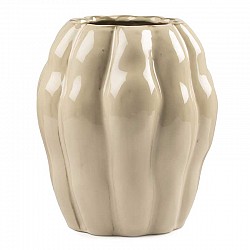 CREMA VASO CERAMICA EST.CM.18 X 18 X H.20 INT.8,5 X H.19