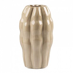 CREMA VASO CERAMICA EST.CM 15 X 15 X H.27 INT.6,5XH.26