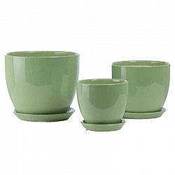 VERDE MENTA SET X 3 CERAMICAEST D23H18-D.18H16D14H14-INT.D21