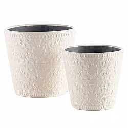BIANCO SET X2 TERRACOTTA  ESTD17.3CMH16INTD15.5H14.5 ESTDM13