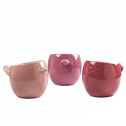 CIPRIA/ORCHIDEA/LILLA VASO CERAMICA EST.CM.13 X 9 X H.8 INT.6H6