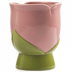 CIPRIA VASO CERAMICA EST.11 X 10.5 X H 13.5 INT.8XH.7