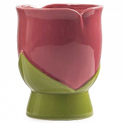 ORCHIDEA VASO CERAMICA EST.11 X 10.5 X H 13.5 INT.8XH.7