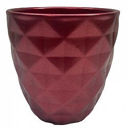 MET ROSSO CASPO CERAMICA  LUCIDO D.13H13 INTD12H12
