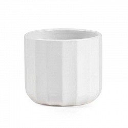 CASPO CHIARA CERAMICA  D.7 H. 6.5 CM INT.D.6,7H6 CM GOFFRAN