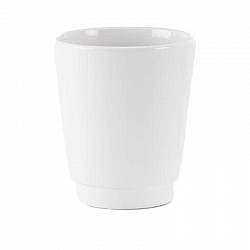 BIANCO VASO TERRACOTTA EST.D.10.5 H.11.5 CM INT.D.9.5 H.10.5