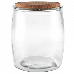 TERRARIUM CON TAPPO IN SUGHERO D.22 H 26