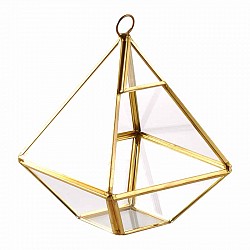 TERRARIUM PIRAMIDE BASE QUADRATA 9.5X9.5 H 14