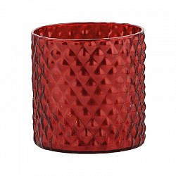 ROSSO CILINDRO DIAMOND D 10 H 10  CM GELSO